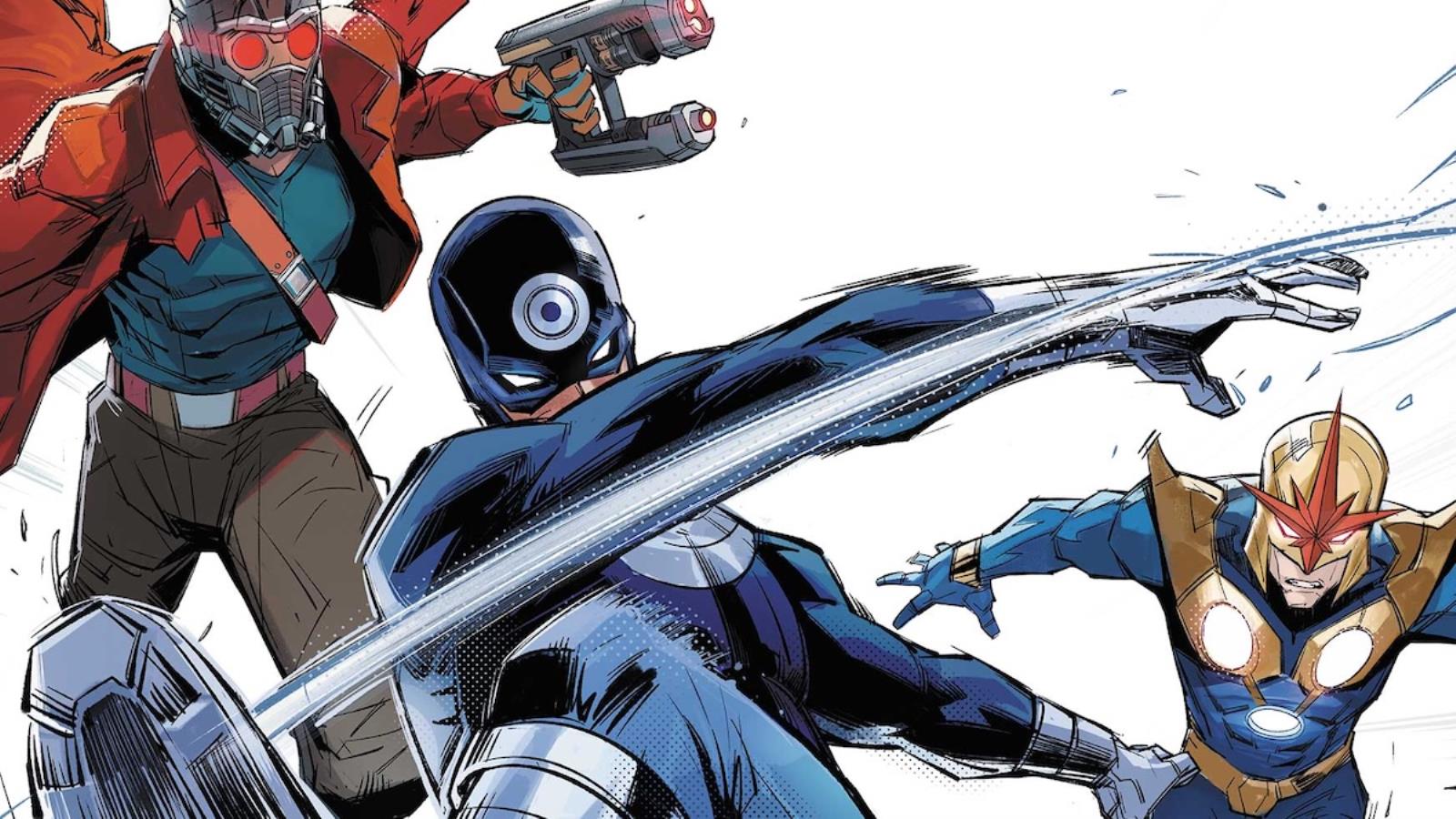 Marvel Gold '76 wird diesen September Bullseye gegen Jack of Hearts, Nova und Star-Lord antreten lassen